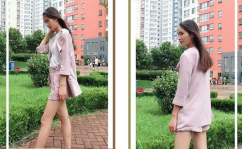 请摩友吃饭小姐姐穿搭,小姐姐时尚穿搭尽显魅力