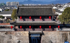 徽州古城写真,千年古韵，水墨画卷中的历史长廊